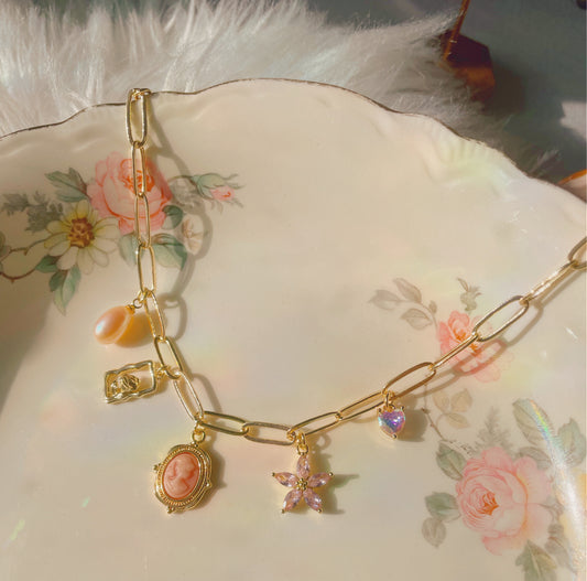 Fairy Garden Charm Necklace