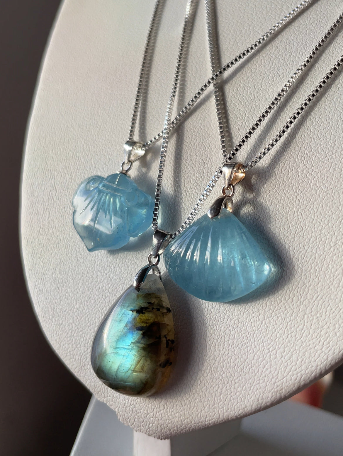 Ari Aquamarine Necklace