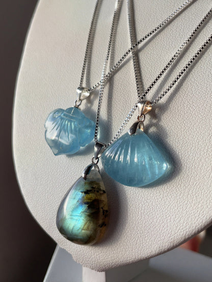 Arialla Aquamarine Necklace