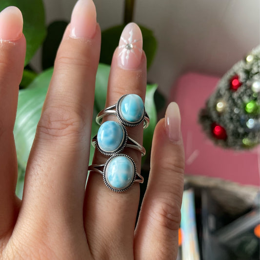 Kai Larimar Ring